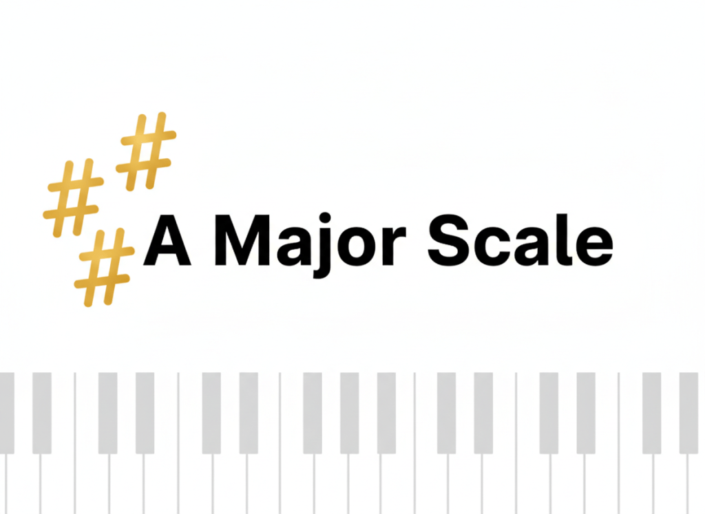 Level 1 — Scales (Part 4): The A Major&nbsp;Scale
