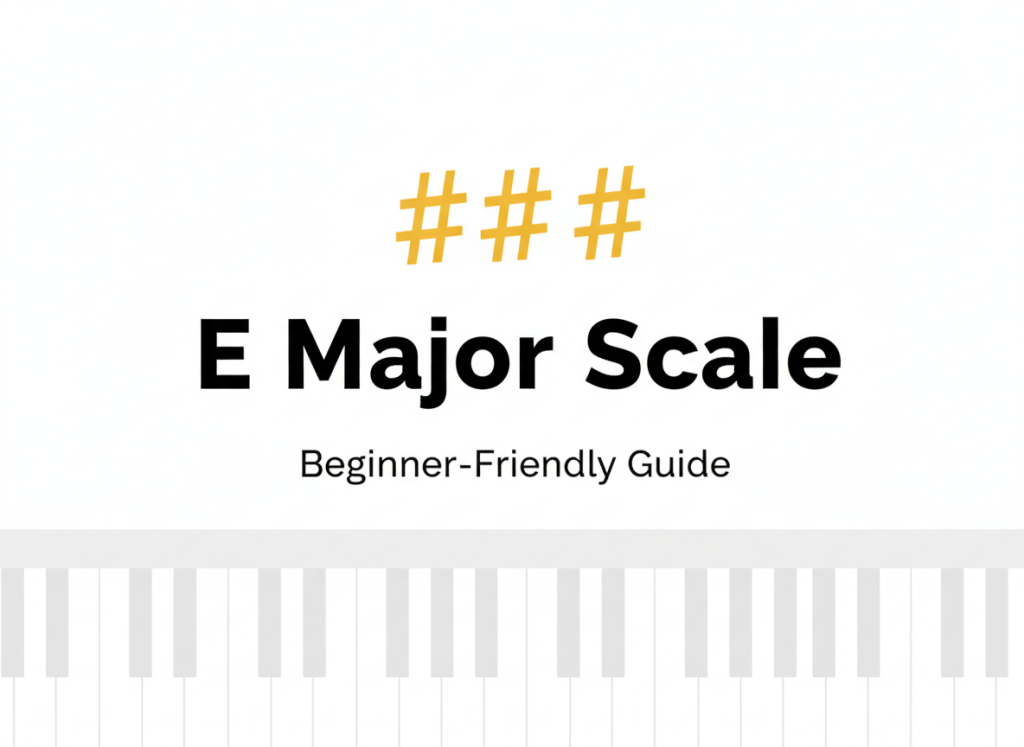 Level 1 — Scales (Part 5): The E Major&nbsp;Scale